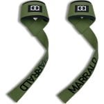 Marrald Lifting Straps - set van 2 - Padded - Anti Slip - fitness crossfit deadlift grip - Groen