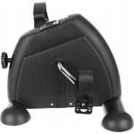 Minibike Fietstrainer Met Computer - Hometrainer Senioren Fiets Trainer - Bewegingstrainer Voor Benen & Armen - Stoelfiets - Indoor Fitness Bike - Zwart