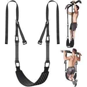 Optrekhulpbanden, verstelbare weerstand voor optrekken, lichaamsstrekking en krachttraining, optrekhulpbanden Chin-up fitnessbandenset voor dames en heren, volledige lichaamstraining