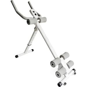 Opvouwbare Buikspiertrainer Voor Krachttraining - Verstelbare Buikbank Met Weerstandsplatform En Verticale Fitnesspositie - Ideaal Voor Taille En Coretraining Thuis