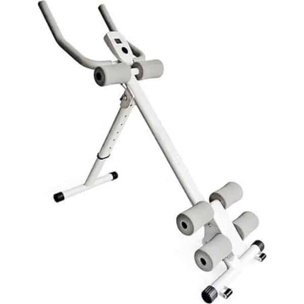 Opvouwbare Buikspiertrainer Voor Krachttraining - Verstelbare Buikbank Met Weerstandsplatform En Verticale Fitnesspositie - Ideaal Voor Taille En Coretraining Thuis