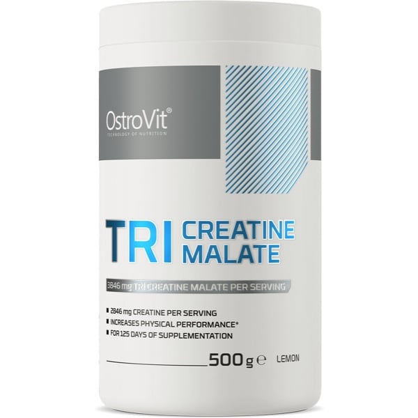 OstroVit - Creatine - Tri-Creatine Malate - 0.5 Kilo - Citroen - Creatine Malaat poeder