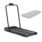 PH Fitness Loopband 10 km/u - Opvouwbare Treadmill - 1.5PK Motor - Hometrainer voor Thuis - Inklapbaar - 130 kg Draagvermogen - Bluetooth App - Compact en Opvouwbaar met Veiligheidssleutel