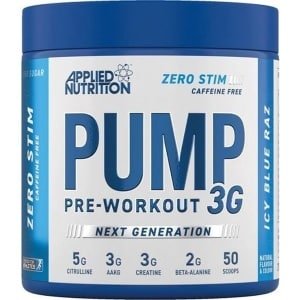 Pre-Workout - Applied Pump-3G 375g Applied Nutrition - Icy Blue Raz