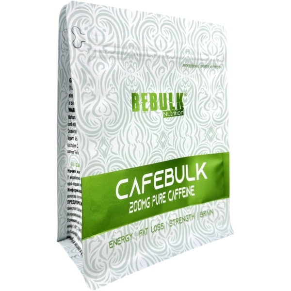 Pre-Workout - Cafeine Poeder - BeBulk Nutrition - 100g Neutraal