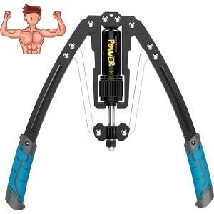 QPFO® Verstelbare power twister - Armtrainer met spanveer - Fitness buighalter voor krachttraining