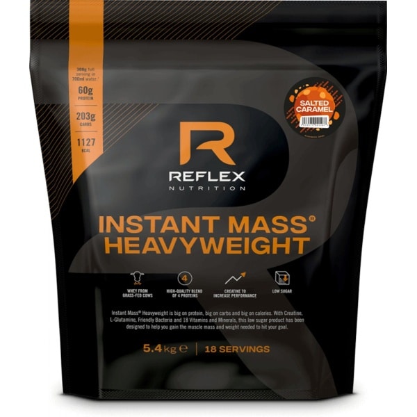 Reflex Nutrition Instant Mass Heavyweight (5.4kg) Salted Caramel - Gewichtstoename - Met Creatine