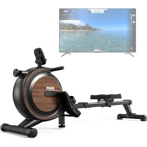Roeimachine - Roeitrainer - Fitness Roeier - Magnetische Roeiapparaat - Thuisgym Roeimachine - 16 Weerstandsniveaus - Gewichtscapaciteit 150 kg - Draadloze Bediening - Stille Workout - Zwart