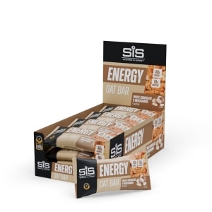 Science in Sport - SIS Energy Oat Bar - Energie Havermout Eiwitreep - Eiwitrijke Sportreep - Witte Chocolade & Macadamia - 12 x 70g
