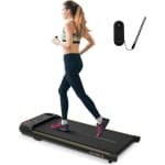 SereneLife Draagbare Loopband- Compacte Hardloopband- Elektrische Fitness Loopband voor Onder het Bureau- Slimme Snelheidsregeling- Loopmat- Mini Draagbare Loopband voor Thuis