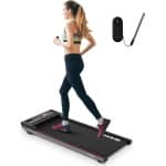 SereneLife Draagbare loopband, Mini Draagbare Loopband voor Thuis Kleine Ruimtes & Kantoor Gebruik