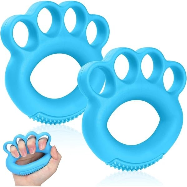 Siliconen Handgreepversterker - 2 Stuks - Handtrainer voor Krachttraining en Stressverlichting