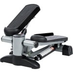 Swing Stepper Met Trainingsbanden - Up-Down Stepper Voor Volledige Thuistraining - Fitness Stepapparaat Met Of Zonder Weerstandsbanden - Compact Cardio-Fitnessapparaat