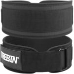 Trebin Lifting Belt - Gewichthefriem - Fitness Belt voor Rug - Gewichtshefriem - Powerlift Riem - Powerlifting Belt - Geschikt voor Hyrox en Crossfit - Dames en Heren - Zwart - Maat XL