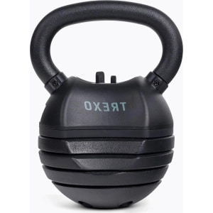 Verstelbare Kettlebell - Gewichtsbereik 4-14 kg - Gietijzer - CrossFit en Dumbbell Oefeningen - Zwart verstelbare kettlebell