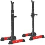 Verstelbare Squat Rack Halterstandaard - Max. 200 kg Belastbaar voor Thuis Krachttraining