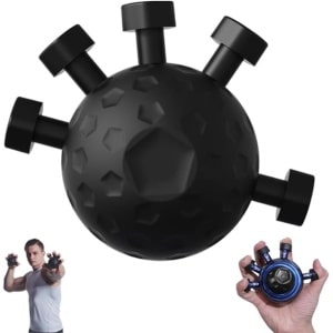 Vinger Grip Strengthener Vingertrainer, Siliconen Grip Krachttrainer, Vingerversterker Gereedschap, Verstelbare Hand Grip Strengthener