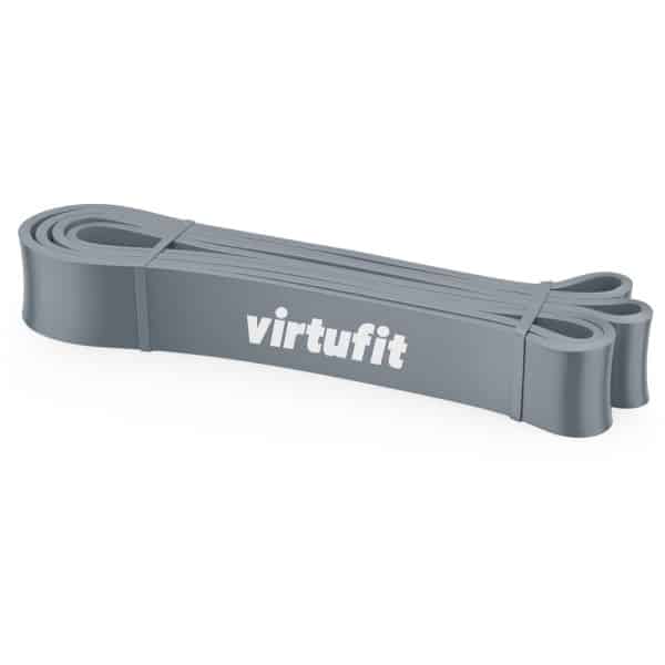VirtuFit Resistance band - Weerstandsband Pro - Fitness Elastiek - Medium (24 mm) - Geel - Full Body Workout - CrossFit - Thuis Sporten - Yoga & Fitness
