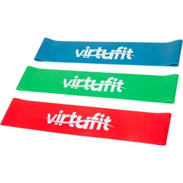 VirtuFit Resistance band - Weerstandsbanden - Fitness Elastieken - 3 stuks - 3 Weerstanden - Resistance Bands - Fitness Elastieken - Full Body Workout - CrossFit - Thuis Sporten - Yoga, CrossFit & Fitness