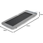 Walking Pad - Wandelband Fitness - Loopband Elektrisch - Grijs en Zwart