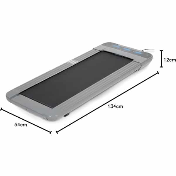 Walking Pad - Wandelband Fitness - Loopband Elektrisch - Grijs en Zwart