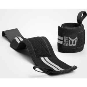 Wrist straps - wrist wraps - krachttraining - zwart - Better Bodies