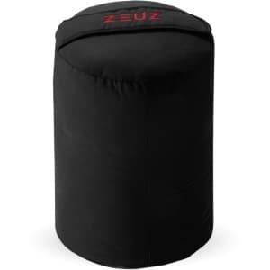 ZEUZ Strongman Zandzak - Sandbag voor Fitness, CrossFit & Krachttraining - 130 KG - Bordeaux Rood