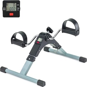 ZRSS® Stoelfiets Beweginstrainer - Fietstrainer met instelbare Weerstand - Bureaufiets - Mini Hometrainer Inklapbaar