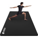 15mm Thick Yoga Mat - Extra Wide 185×90cm - Home Fitness Exercise Mat for Pilates, Cardio Training, and Gymnastics