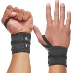 76cm x 7.5cm Katoenen Wrist Wraps Polsbanden Polssteun voor Gewichtheffen - Crossfit Fitness Bodybuilding Strength Training - Unisex wrist wraps