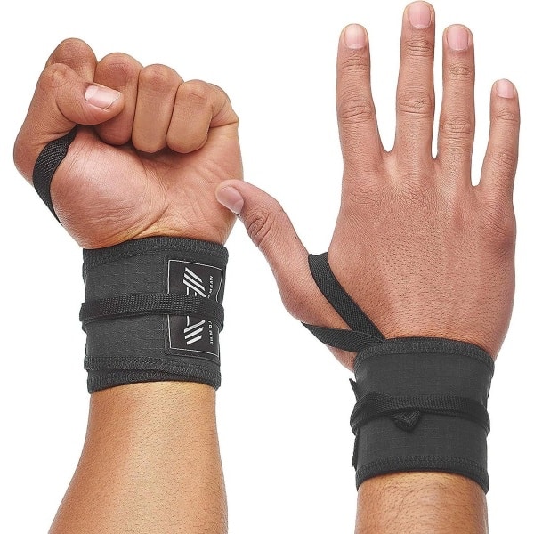 76cm x 7.5cm Katoenen Wrist Wraps Polsbanden Polssteun voor Gewichtheffen - Crossfit Fitness Bodybuilding Strength Training - Unisex wrist wraps