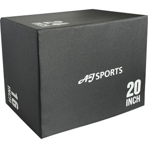 AJ-Sports Plyo Box - Jump Box - Fitness Box - Fitness Kist - Krachttraining - Fitness - Zwart