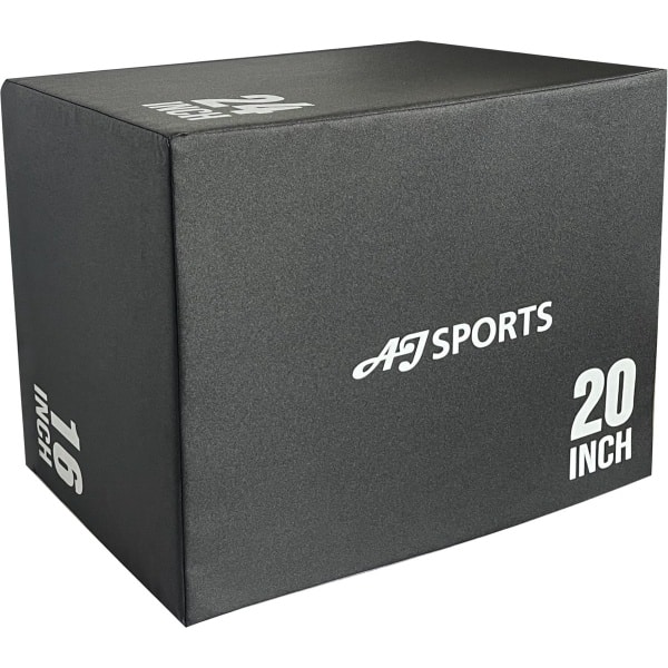 AJ-Sports Plyo Box - Jump Box - Fitness Box - Fitness Kist - Krachttraining - Fitness - Zwart
