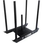 AJ-Sports Powersled - Push & Pull Power Sled - Hyrox - Crossfit - Slee Push - Fitness Push - Zwart