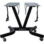 AJ-Sports verrijdbare opbergstandaard Dumbells - Gewichten Houder - Dumbell Houder - Dumbell set - Halterset - Fitness gewichten - Krachttraining - Fitness - Zwart