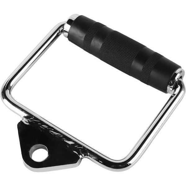 Allecto plus - Stijgbeugelhandgreep met rubberen handgreep voor kabelmachines. Ideale accessoire voor krachttraining en spieropbouw. Met deze tool kunt u diverse oefeningen uitvoeren.