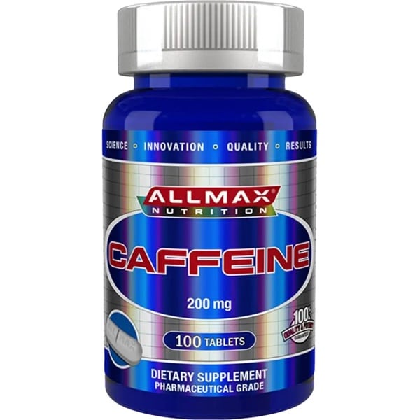 Allmax Nutrition Caffeine 200mg Pre-workout - 100 tabletten