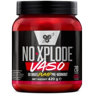 BSN N.O.-Xplode Vaso Pre Workout - Pump Pre-Workout - Fruit Punch - 20 servings (420 gram)