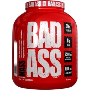 Bad Ass Mass - Mass Gainer - Weight Gainer - met Creatine en L-glutamine - Vanilla - 3000g