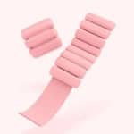Bala Bangles - Enkel- en polsgewichten 0,45 kg (1 lb) - Blush roze - Voor fitness, yoga & krachttraining