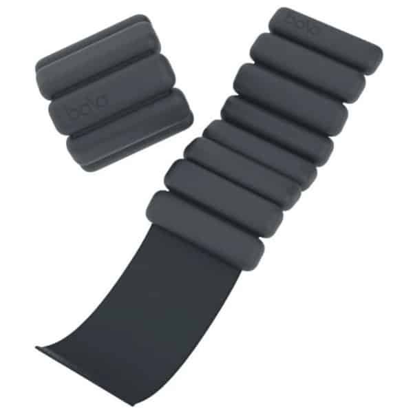 Bala Bangles - Enkel en polsgewichten 0,9 kg (2 lb) - Charcoal grijs - Voor fitness, yoga & krachttraining