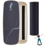 Balansbord Hout | Indoor Balance Board voor Coördinatietraining en Krachttraining | Ideaal voor Revalidatie en Fitness
