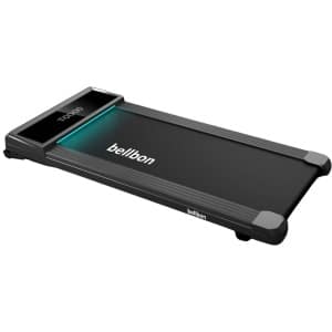 Bellbon Loopband 1-6 km/h - Walking Pad voor thuiswerken - Wandelband elektrisch inklapbaar - Treadmill -zwart
