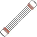 Borststrekker met handgrepen - Gemaakt van TPR - Geschikt voor krachttraining, fitness, sport, pull-ups en yoga - Grijs