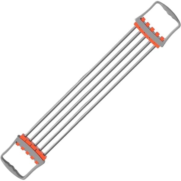 Borststrekker met handgrepen - Gemaakt van TPR - Geschikt voor krachttraining, fitness, sport, pull-ups en yoga - Grijs