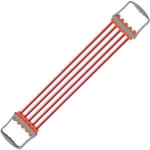 Borststrekker met handgrepen - Gemaakt van TPR - Geschikt voor krachttraining, fitness, sport, pull-ups en yoga - Rood