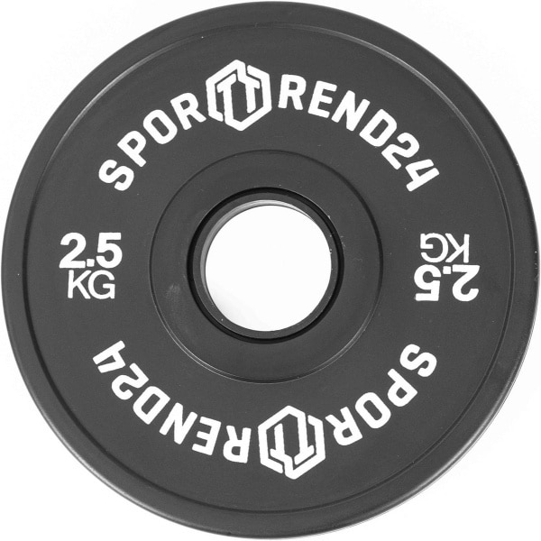 Bumperplaat voor Halterstangen - Gewichten voor Krachttraining en Crossfit