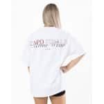 CF Oversized T-Shirt | CAPO FINALE - Woman T-shirt | XL | Kleur Wit | Sportkleding | Activewear | Gymkleding | Fitnesskleding | Sportoutfit | Fitness | Hardlopen | Crossfit | Yoga | Pilates | Krachttraining