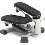 CRLYN® Stepper Fitness - Hometrainer - Crosstrainer Mini - Zwart en Wit