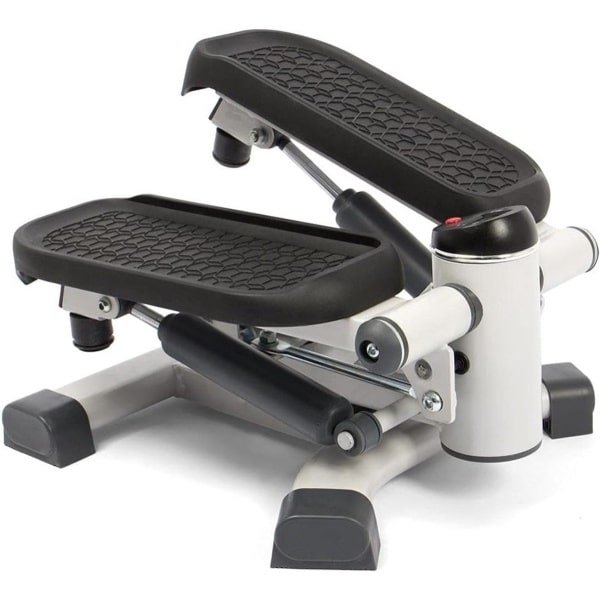 CRLYN® Stepper Fitness - Hometrainer - Crosstrainer Mini - Zwart en Wit